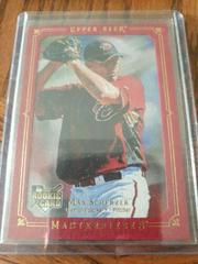 Max Scherzer [Framed Red] #5 Baseball Cards 2008 Upper Deck Masterpieces Prices