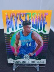 Giannis Antetokounmpo [Orange] #11 Basketball Cards 2020 Panini Illusions Mystique Prices