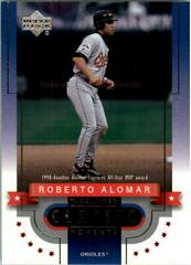 Roberto Alomar #CM17 Baseball Cards 2001 Upper Deck Classic Midsummer Moments Prices