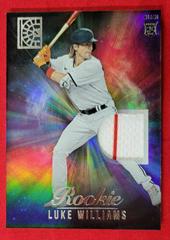 Luke Williams #RM-LW Baseball Cards 2022 Panini Capstone Rookie Materials Prices