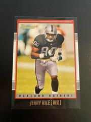 Jerry Rice [Gold] #100 Football Cards 2001 Bowman Prices