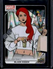 Black Widow [Teal Wave] #176 Marvel 2023 Upper Deck Platinum Prices