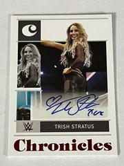 Trish Stratus [Red] Wrestling Cards 2022 Panini Chronicles WWE Signatures Prices
