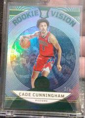 Cade Cunningham [Green] Basketball Cards 2021 Panini Illusions Rookie Vision Prices
