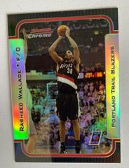 Rasheed Wallace [Chrome] #34 Basketball Cards 2003 Bowman Prices