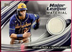 Christian Yelich Baseball Cards 2023 Topps Series 2 Major League Material Relics Prices