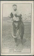 Eddie Rousch [Roush] Baseball Cards 1921 E220 National Caramel Prices