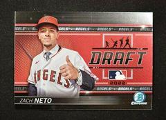 Zach Neto #BDN-3 Baseball Cards 2022 Bowman Draft Night Prices