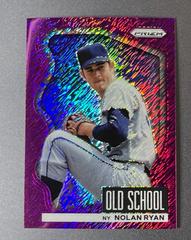 Nolan Ryan [Purple Shimmer] #OS-1 Baseball Cards 2022 Panini Prizm Old School Prices