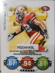 Patrick Willis Football Cards 2010 Topps Attax Prices
