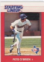 Pete O'Brien Baseball Cards 1988 Kenner Starting Lineup Prices