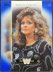 Miss Elizabeth [Blue] Wrestling Cards 2017 Topps WWE Women's Division Prices