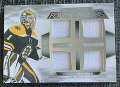 Jeremy Swayman #F-SW Hockey Cards 2021 Upper Deck The Cup Foundations Quad Jersey Prices