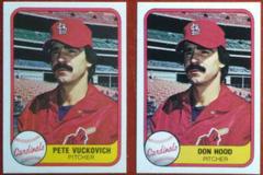Pete Vuckovich [Photo Don Hood] Baseball Cards 1981 Fleer Prices