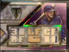 Kris Bryant #TTR-KB3 Baseball Cards 2021 Topps Triple Threads Relics Prices