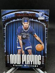 Ziaire Williams Basketball Cards 2021 Panini Hoops Now Playing Prices
