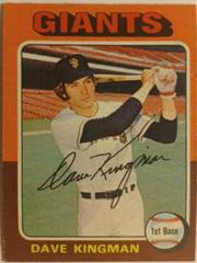 Dave Kingman Baseball Cards 1975 O Pee Chee Prices