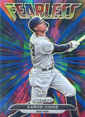 Aaron Judge [Blue Prizm] #FL-6 Baseball Cards 2022 Panini Prizm Fearless Prices