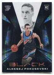 Aleksej Pokusevski [Holo Gold] #79 Basketball Cards 2020 Panini Black Prices