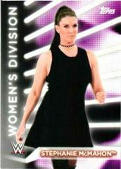 Stephanie McMahon Wrestling Cards 2021 Topps WWE Women’s Division Roster Prices