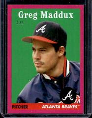 Greg Maddux [Pink] Baseball Cards 2023 Topps Throwback Thursday Prices
