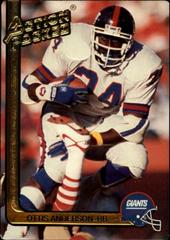 Ottis Anderson Football Cards 1991 Action Packed Prices