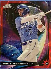 Whit Merrifield [Red Flare] #SG-22 Baseball Cards 2022 Topps Cosmic Chrome Star Gaze Prices