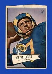 Bob Waterfield #137 Football Cards 1952 Bowman Large Prices