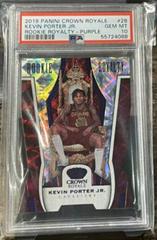 Kevin Porter Jr. [Purple] #28 Basketball Cards 2019 Panini Crown Royale Rookie Royalty Prices