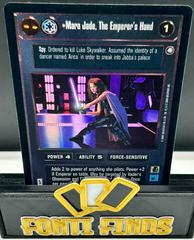 Mara Jade, The Emperor's Hand [Foil] Star Wars CCG Reflections II Prices