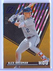 Alex Bregman [Purple] #19 Baseball Cards 2022 Panini Chronicles Zenith Prices