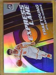 Trae Young [Holo] Basketball Cards 2021 Panini Donruss Optic Express Lane Prices