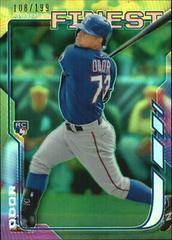 Rougned Odor [Green Refractor] Baseball Cards 2014 Finest Prices