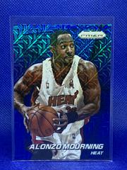 Alonzo Mourning [Blue Mojo Prizm] Basketball Cards 2014 Panini Prizm Prices