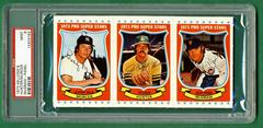 Hunter, McGraw, Murcer [Panel] Baseball Cards 1973 Kellogg's Prices