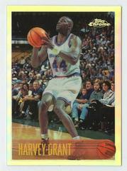 Harvey Grant [Refractor] #196 Basketball Cards 1996 Topps Chrome Prices