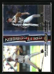 Greg Maddux, Tom Glavine [Refractor/ Refractor] Baseball Cards 1999 Finest Split Screen Prices