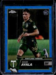 David Ayala [Blue Wave] #2 Soccer Cards 2023 Topps Chrome MLS Prices