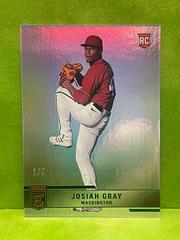 Josiah Gray [Green] #5 Baseball Cards 2022 Panini Chronicles Elite Prices