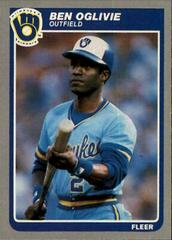 Ben Oglivie #590 Baseball Cards 1985 Fleer Prices