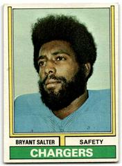 Bryant Salter #338 Football Cards 1974 Topps Prices