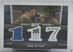 Jon Fitch #FM-JF Ufc Cards 2011 Topps UFC Title Shot Fight Mat Relics Prices