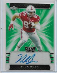 Nick Bosa [Green] Football Cards 2019 Leaf Metal Draft Autographs Prices