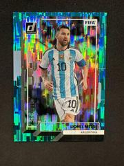 Lionel Messi [Teal] Soccer Cards 2022 Panini Donruss Prices