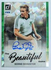 Bernd Schuster [Green Ice] #BA-BSR Soccer Cards 2022 Panini Donruss Beautiful Game Autographs Prices
