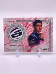 Esteban Ocon [Red] Racing Cards 2023 Topps Eccellenza Formula 1 Reliquia Prices