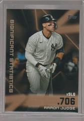 Aaron Judge [Gold] #SS-2 Baseball Cards 2023 Topps Significant Statistics Prices