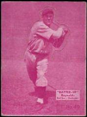 Carl Reynolds #49 Baseball Cards 1934 Batter Up Prices