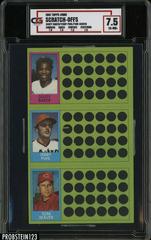Dusty Baker, Terry Puhl, Tom Seaver Baseball Cards 1981 Topps Scratch Offs Prices