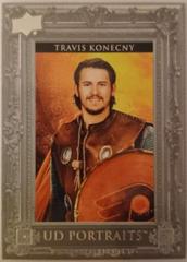 Travis Konecny [Silver Frame] #P46 Hockey Cards 2023 Upper Deck UD Portraits Prices